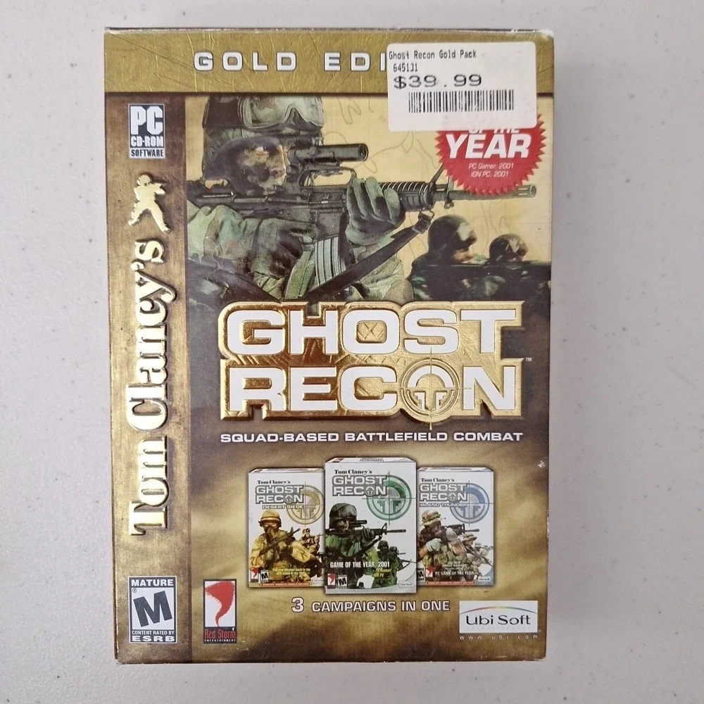 Tom Clancy's Ghost Recon Gold Edition for PC Open Box